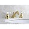Kingston Brass KS5562PX 8" Widespread Bathroom Faucet, Polished Brass KS5562PX - alternate 2